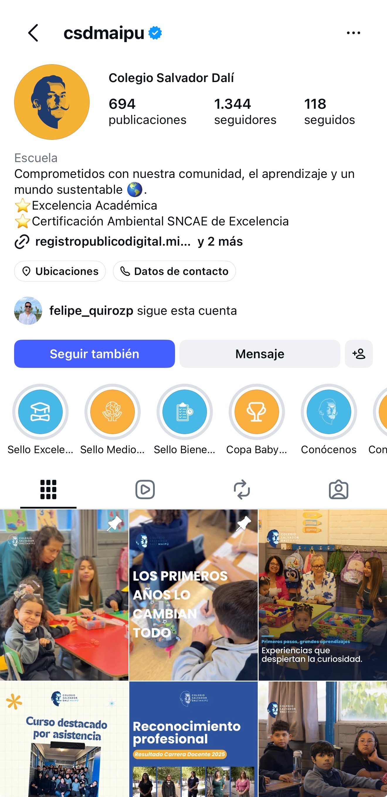 Contenido de Colegio Salvador Dalí
