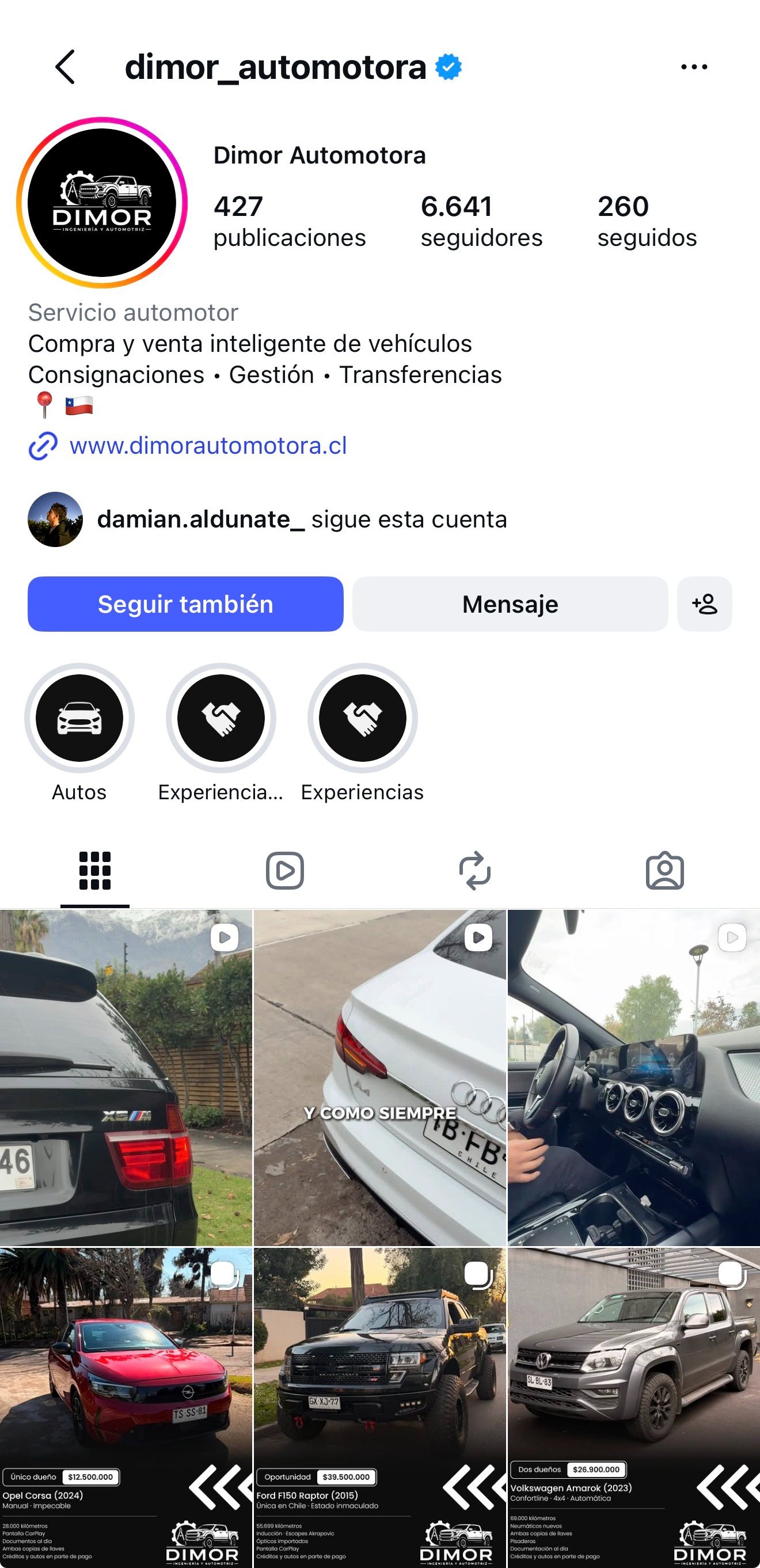 Contenido de Dimor