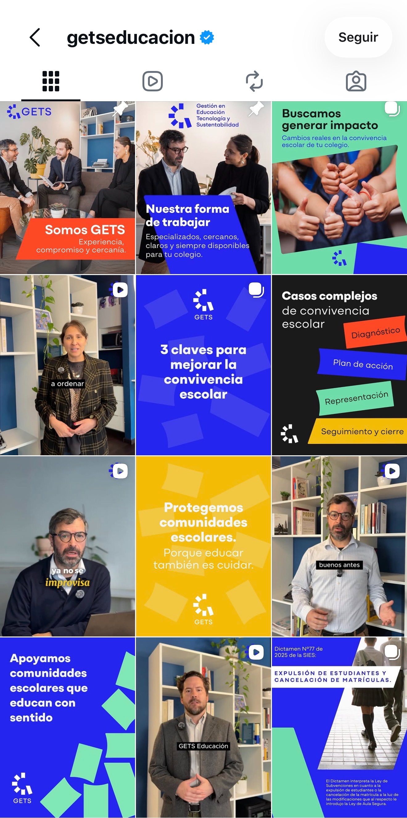 Contenido de GETS
